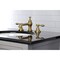 Kingston Brass KC7067TAL Tudor 8" Widespread Bathroom Faucet, Brushed Brass KC7067TAL - alternate 3
